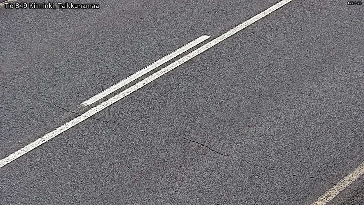 Weather Camera Image Road 849 Kiiminki, Talkkunamaa, Oulu, Pohjois-Pohjanmaa