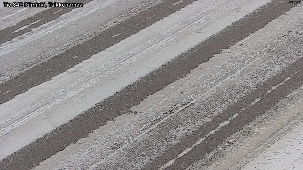 Kelikamerat Kuva Tie 849 Kiiminki, Talkkunamaa, Oulu, Pohjois-Pohjanmaa