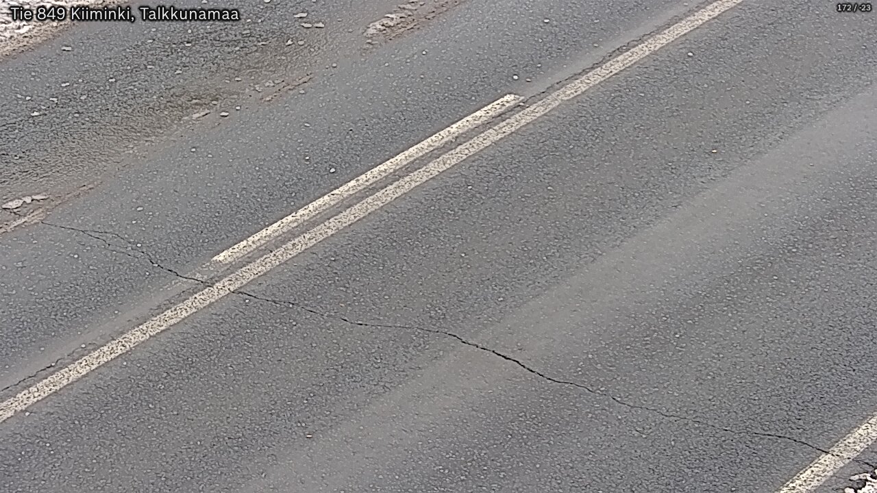 Weather Camera Image Road 849 Kiiminki, Talkkunamaa, Oulu, Pohjois-Pohjanmaa