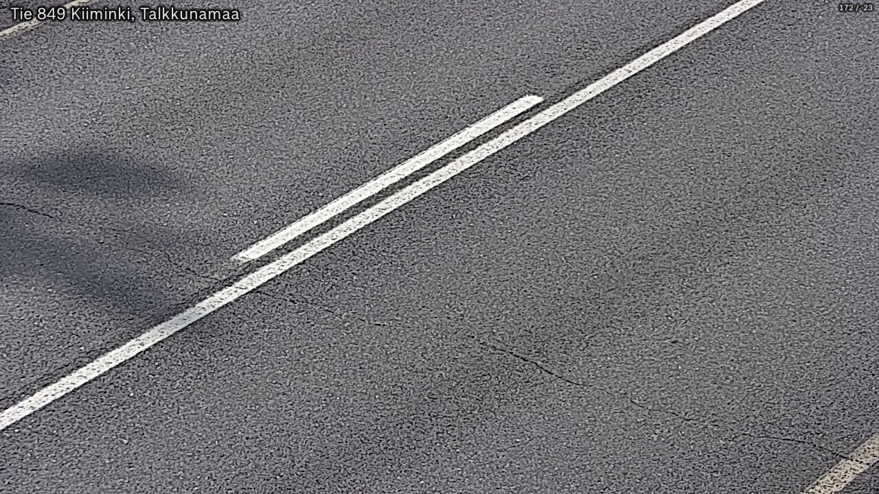 Weather Camera Image Road 849 Kiiminki, Talkkunamaa, Oulu, Pohjois-Pohjanmaa