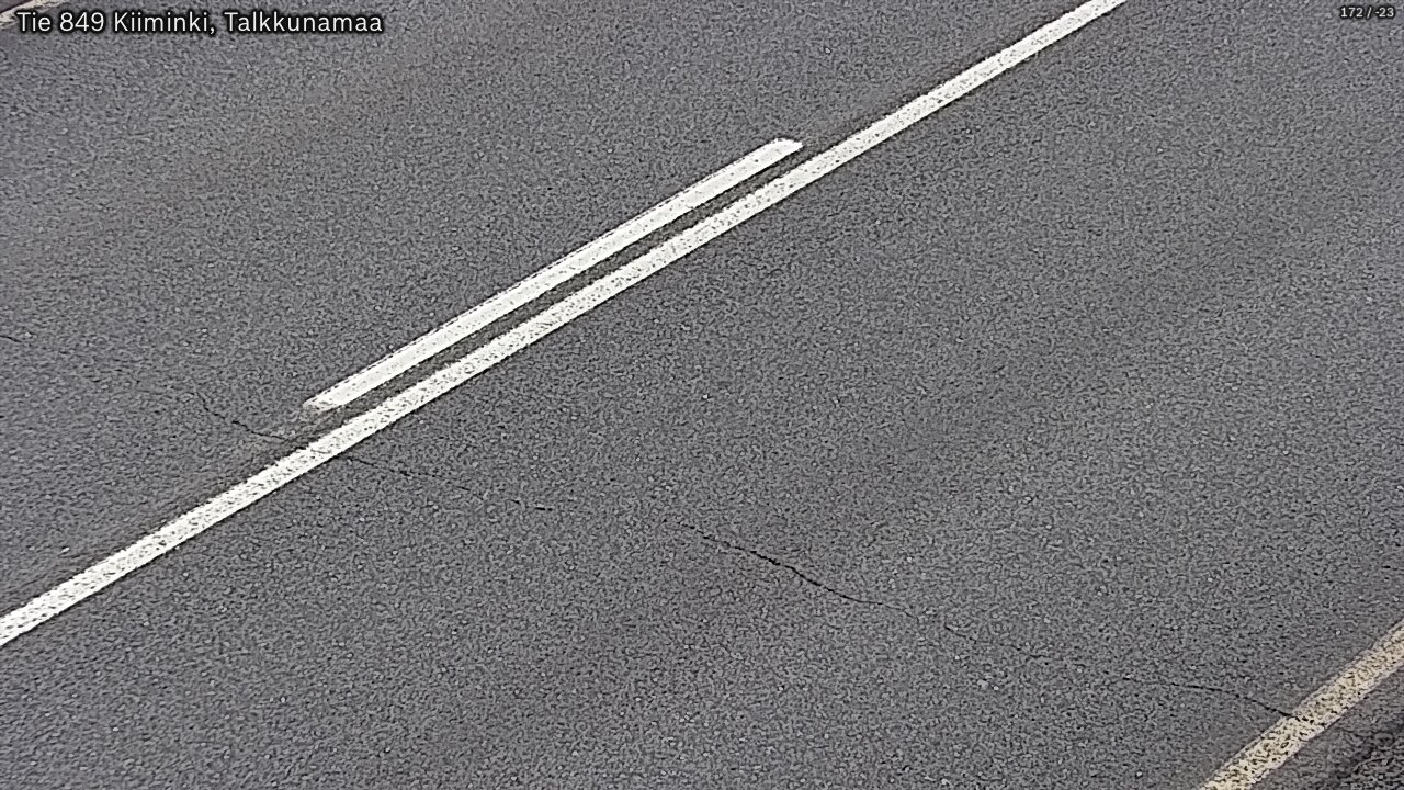 Weather Camera Image Road 849 Kiiminki, Talkkunamaa, Oulu, Pohjois-Pohjanmaa