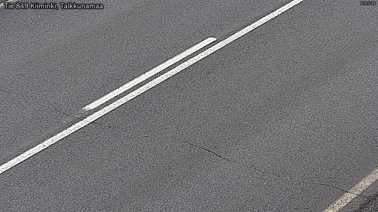 Weather Camera Image Road 849 Kiiminki, Talkkunamaa, Oulu, Pohjois-Pohjanmaa