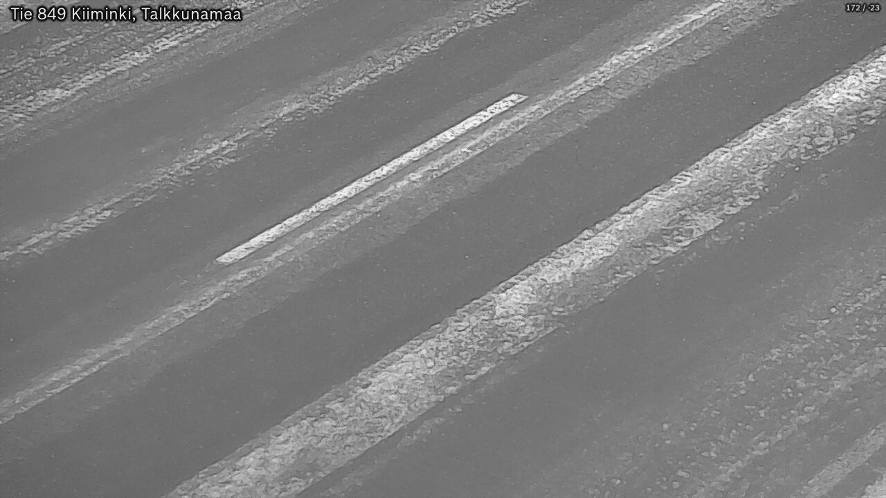 Weather Camera Image Road 849 Kiiminki, Talkkunamaa, Oulu, Pohjois-Pohjanmaa