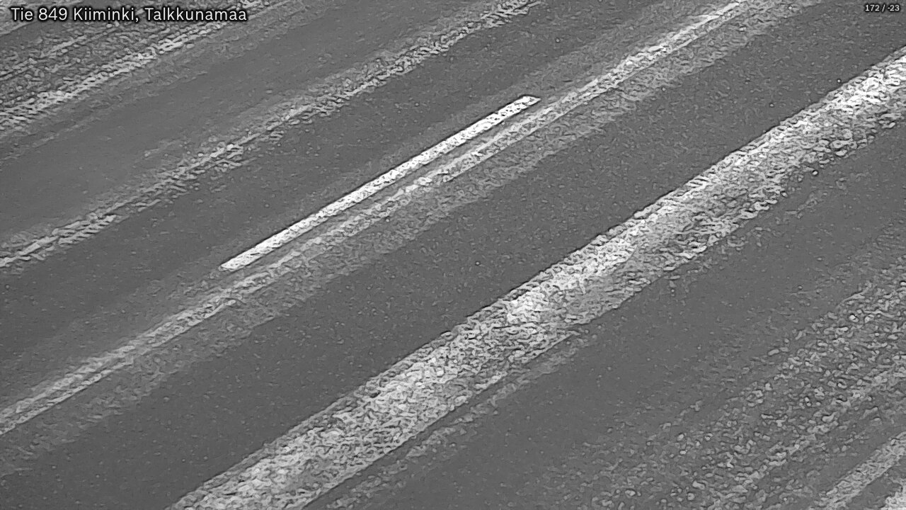 Weather Camera Image Road 849 Kiiminki, Talkkunamaa, Oulu, Pohjois-Pohjanmaa