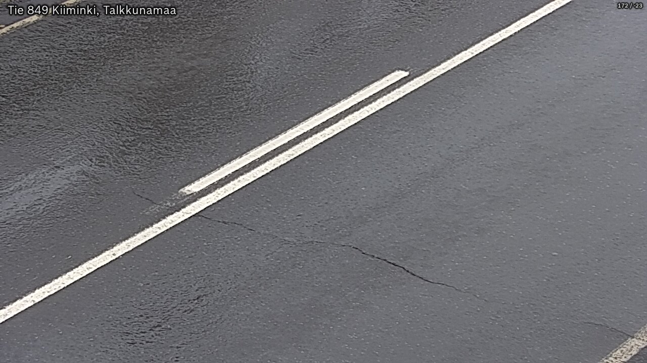 Weather Camera Image Road 849 Kiiminki, Talkkunamaa, Oulu, Pohjois-Pohjanmaa