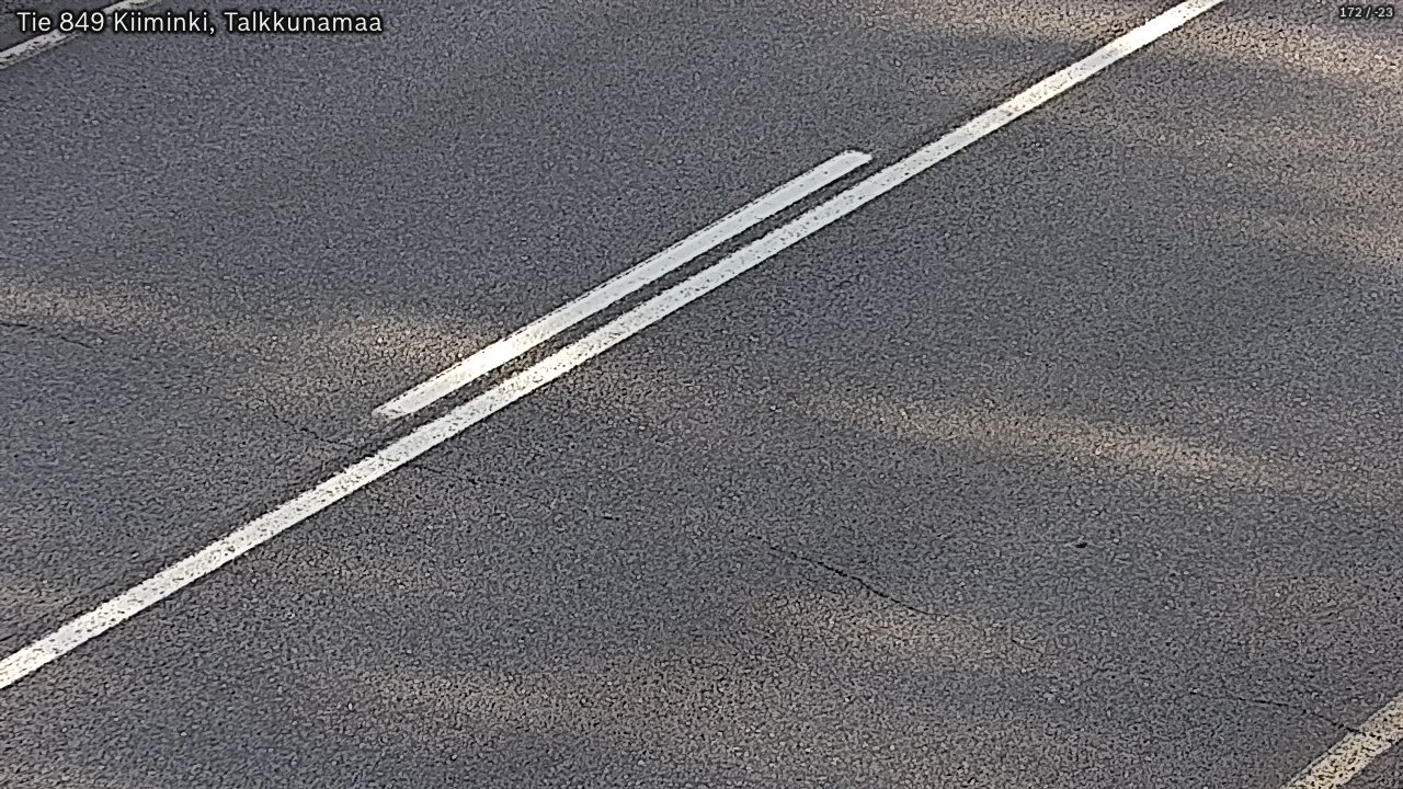 Weather Camera Image Road 849 Kiiminki, Talkkunamaa, Oulu, Pohjois-Pohjanmaa