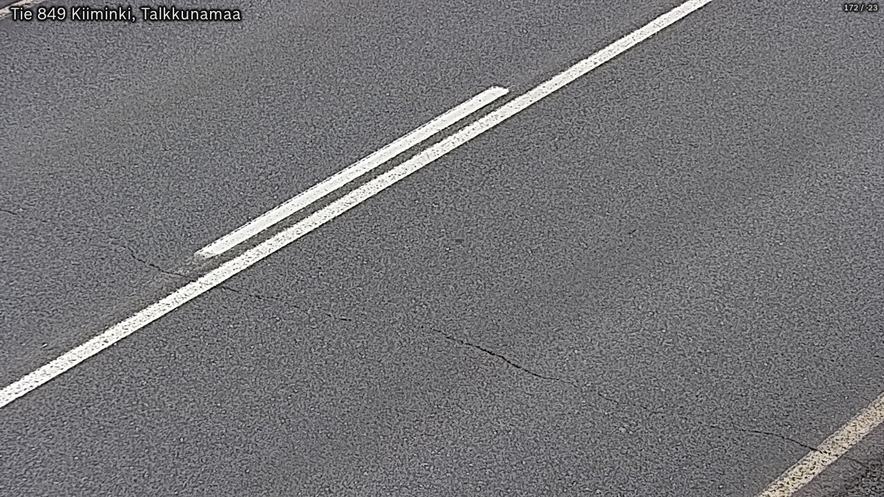 Weather Camera Image Road 849 Kiiminki, Talkkunamaa, Oulu, Pohjois-Pohjanmaa
