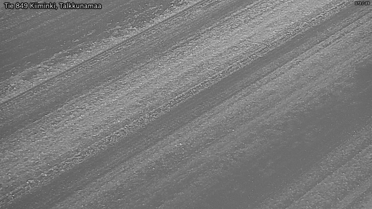 Weather Camera Image Road 849 Kiiminki, Talkkunamaa, Oulu, Pohjois-Pohjanmaa