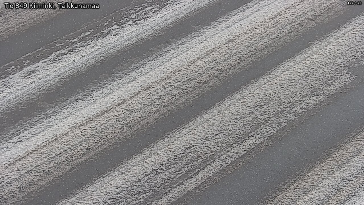 Weather Camera Image Road 849 Kiiminki, Talkkunamaa, Oulu, Pohjois-Pohjanmaa