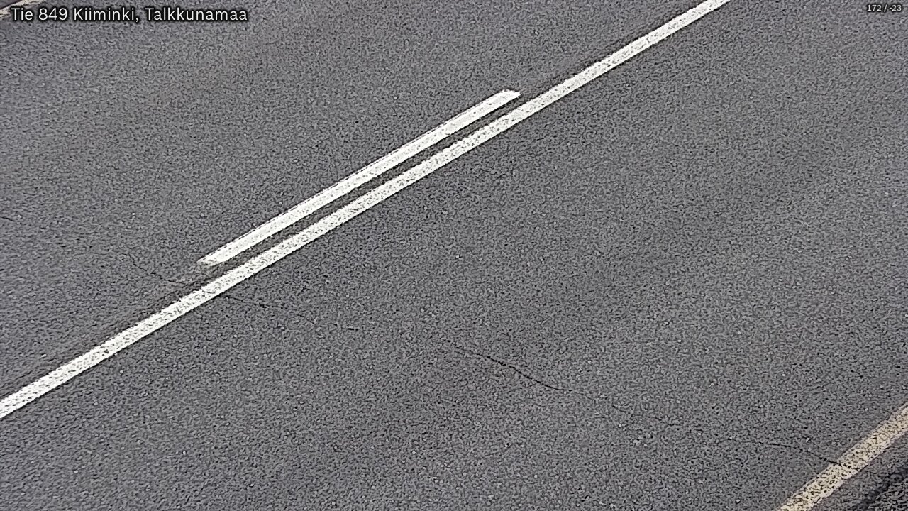 Weather Camera Image Road 849 Kiiminki, Talkkunamaa, Oulu, Pohjois-Pohjanmaa