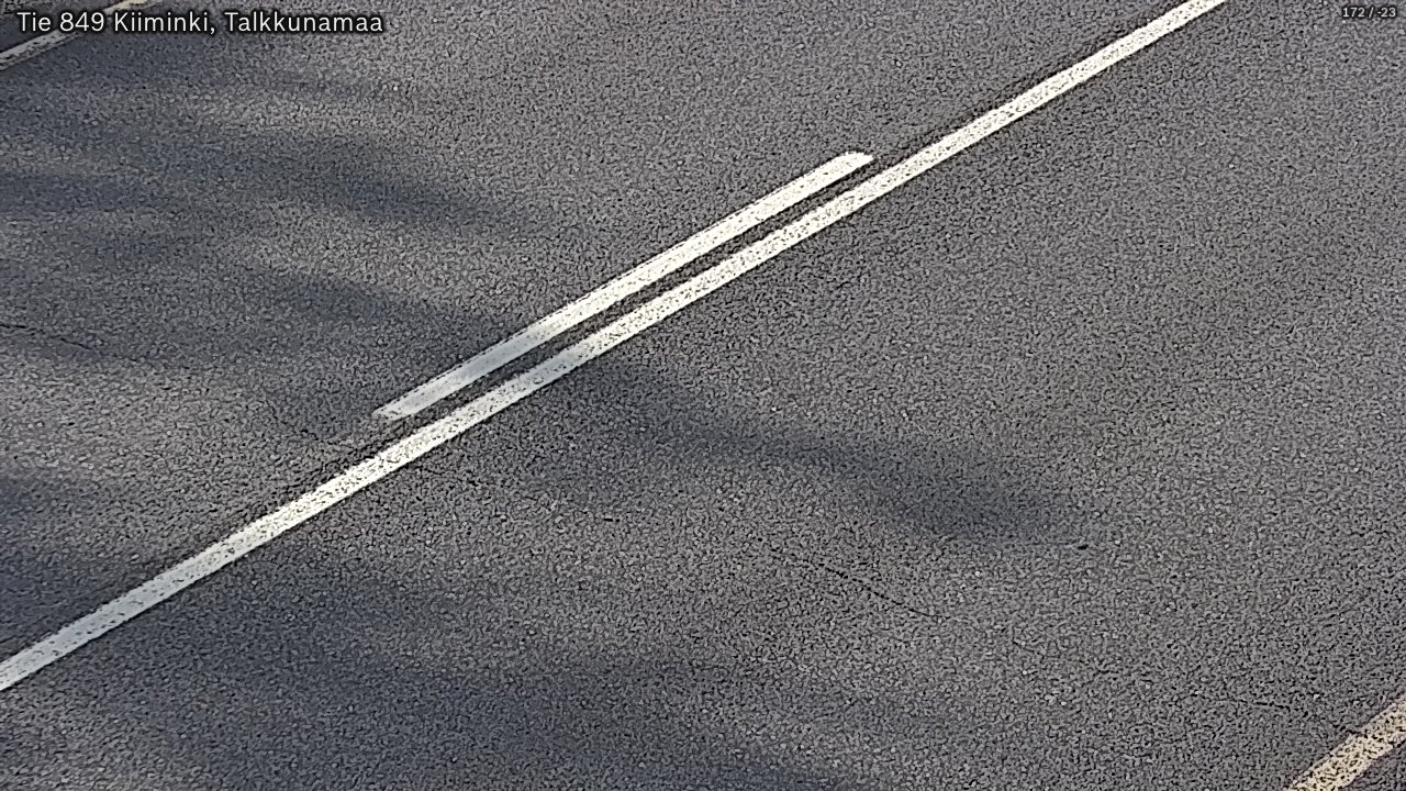 Weather Camera Image Road 849 Kiiminki, Talkkunamaa, Oulu, Pohjois-Pohjanmaa