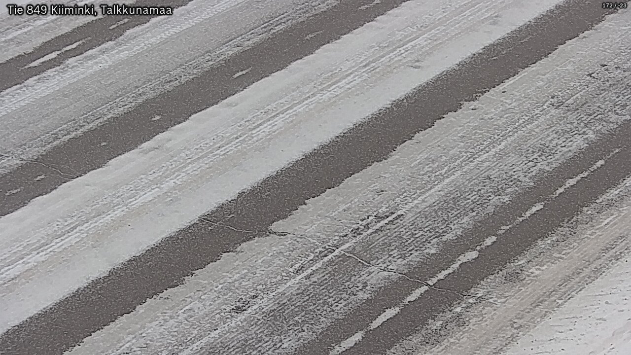 Kelikamerat Kuva Tie 849 Kiiminki, Talkkunamaa, Oulu, Pohjois-Pohjanmaa