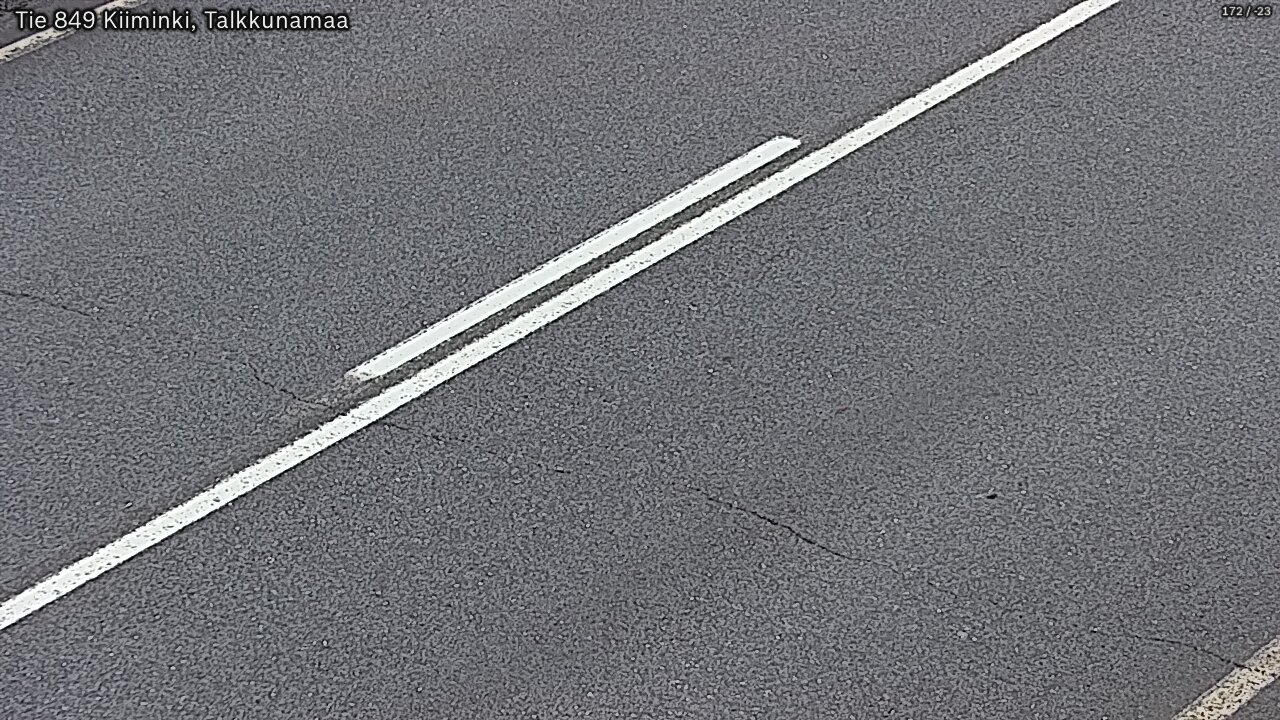 Weather Camera Image Road 849 Kiiminki, Talkkunamaa, Oulu, Pohjois-Pohjanmaa