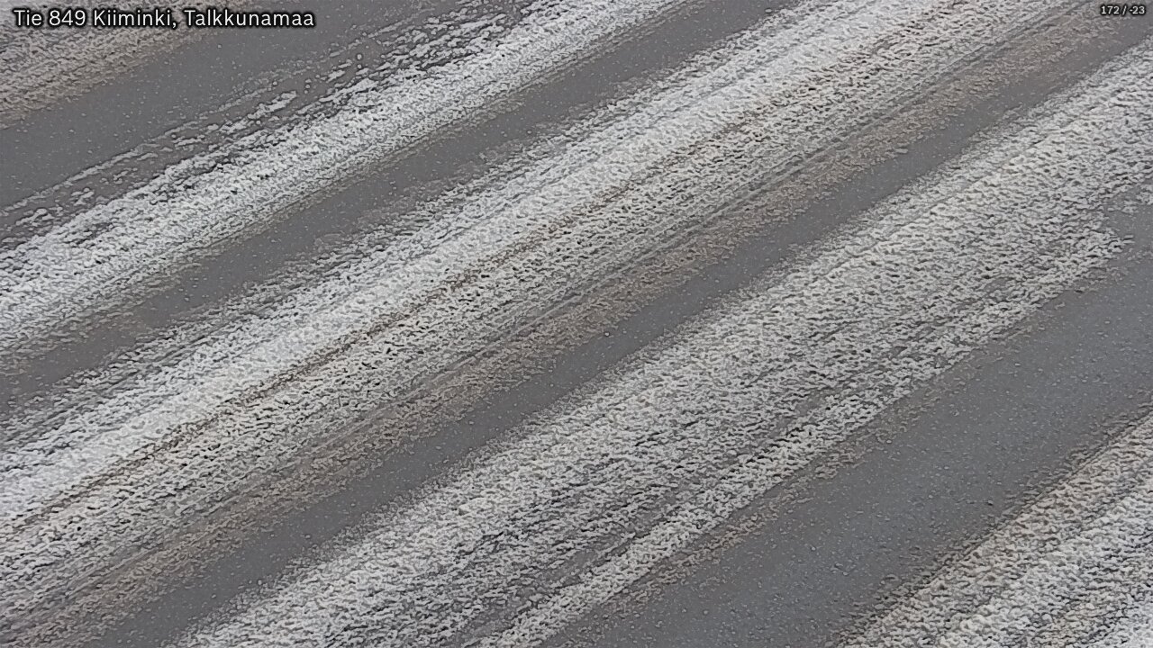 Weather Camera Image Road 849 Kiiminki, Talkkunamaa, Oulu, Pohjois-Pohjanmaa