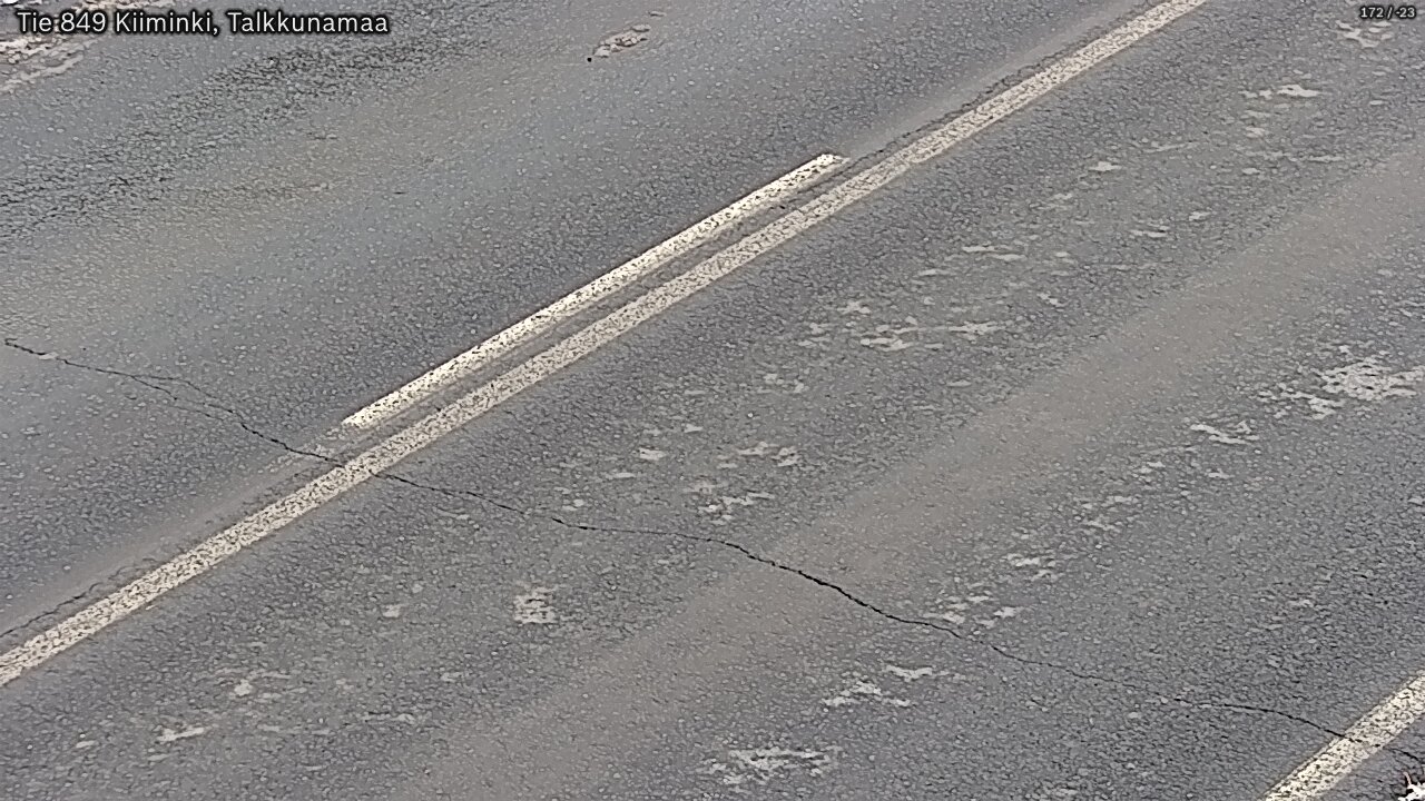 Weather Camera Image Road 849 Kiiminki, Talkkunamaa, Oulu, Pohjois-Pohjanmaa