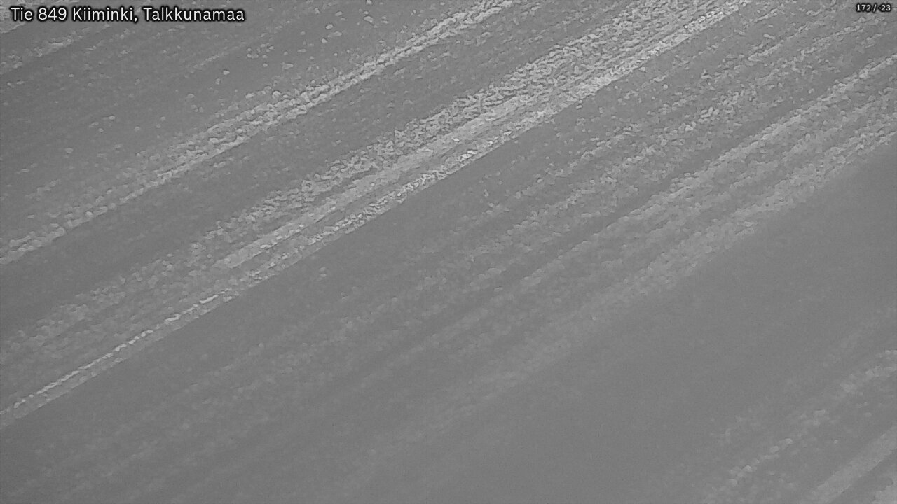 Weather Camera Image Road 849 Kiiminki, Talkkunamaa, Oulu, Pohjois-Pohjanmaa
