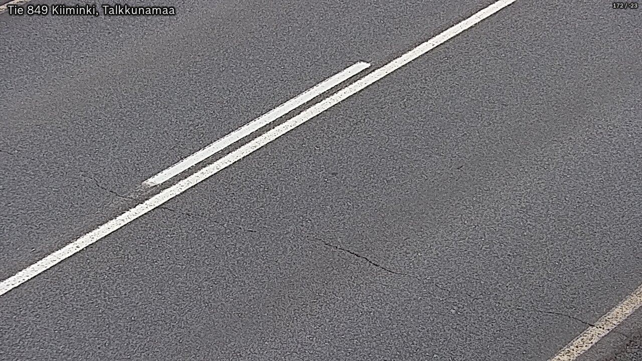 Weather Camera Image Road 849 Kiiminki, Talkkunamaa, Oulu, Pohjois-Pohjanmaa