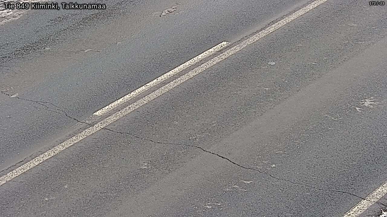 Weather Camera Image Road 849 Kiiminki, Talkkunamaa, Oulu, Pohjois-Pohjanmaa