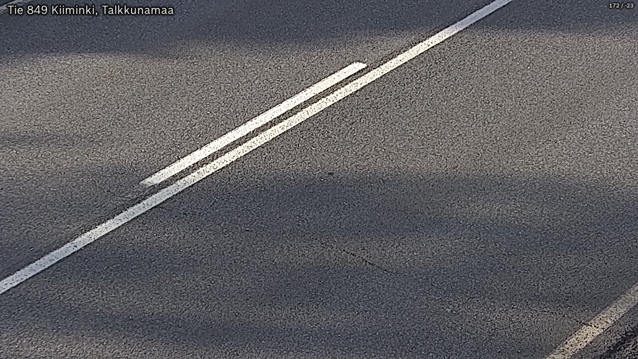 Weather Camera Image Road 849 Kiiminki, Talkkunamaa, Oulu, Pohjois-Pohjanmaa