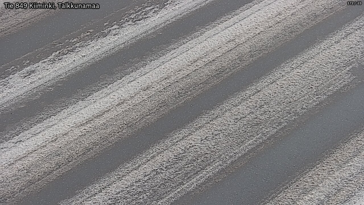 Weather Camera Image Road 849 Kiiminki, Talkkunamaa, Oulu, Pohjois-Pohjanmaa