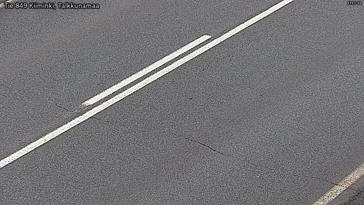 Weather Camera Image Road 849 Kiiminki, Talkkunamaa, Oulu, Pohjois-Pohjanmaa