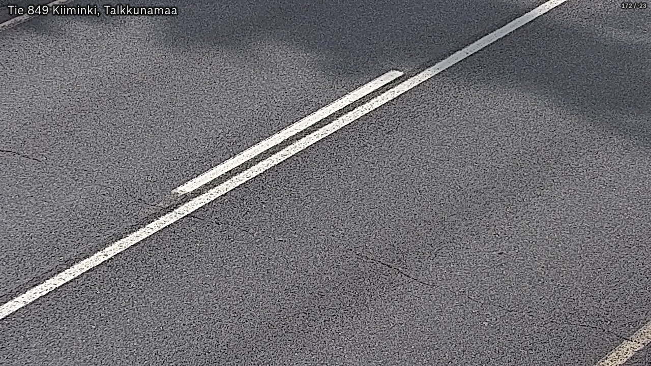 Weather Camera Image Road 849 Kiiminki, Talkkunamaa, Oulu, Pohjois-Pohjanmaa
