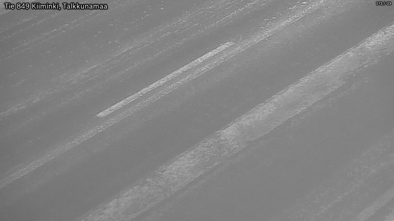 Weather Camera Image Road 849 Kiiminki, Talkkunamaa, Oulu, Pohjois-Pohjanmaa