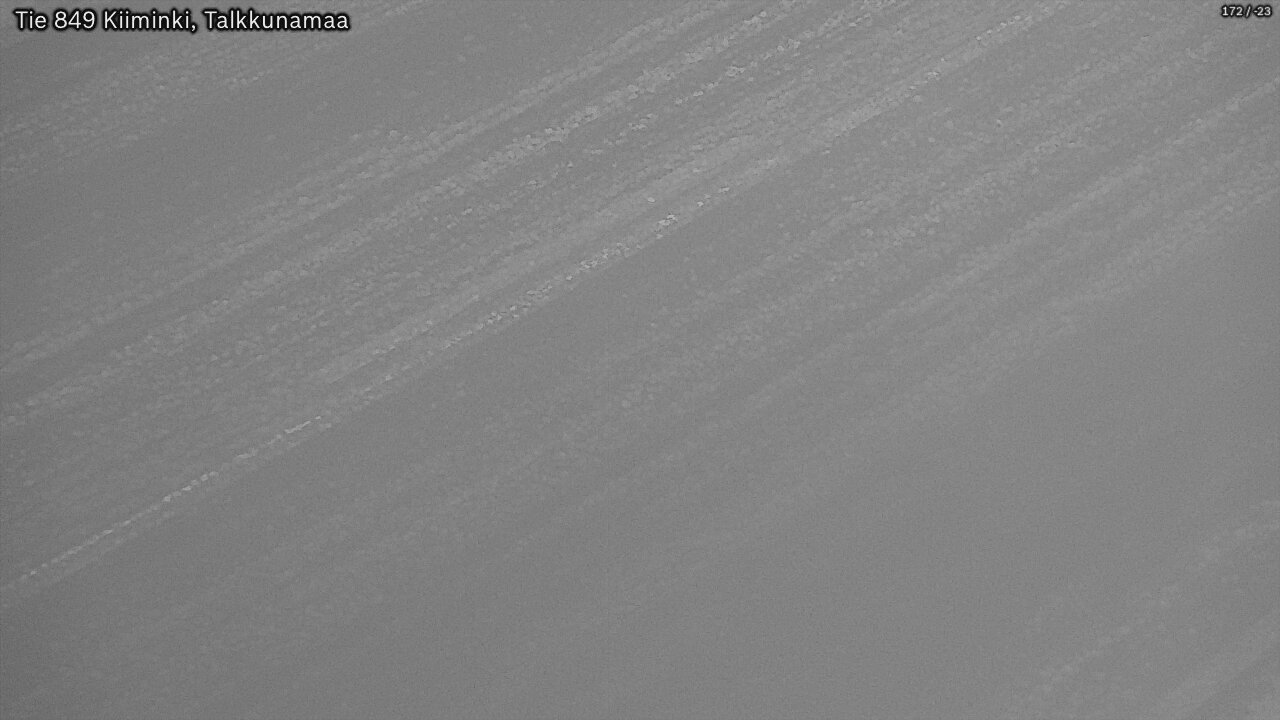 Weather Camera Image Road 849 Kiiminki, Talkkunamaa, Oulu, Pohjois-Pohjanmaa