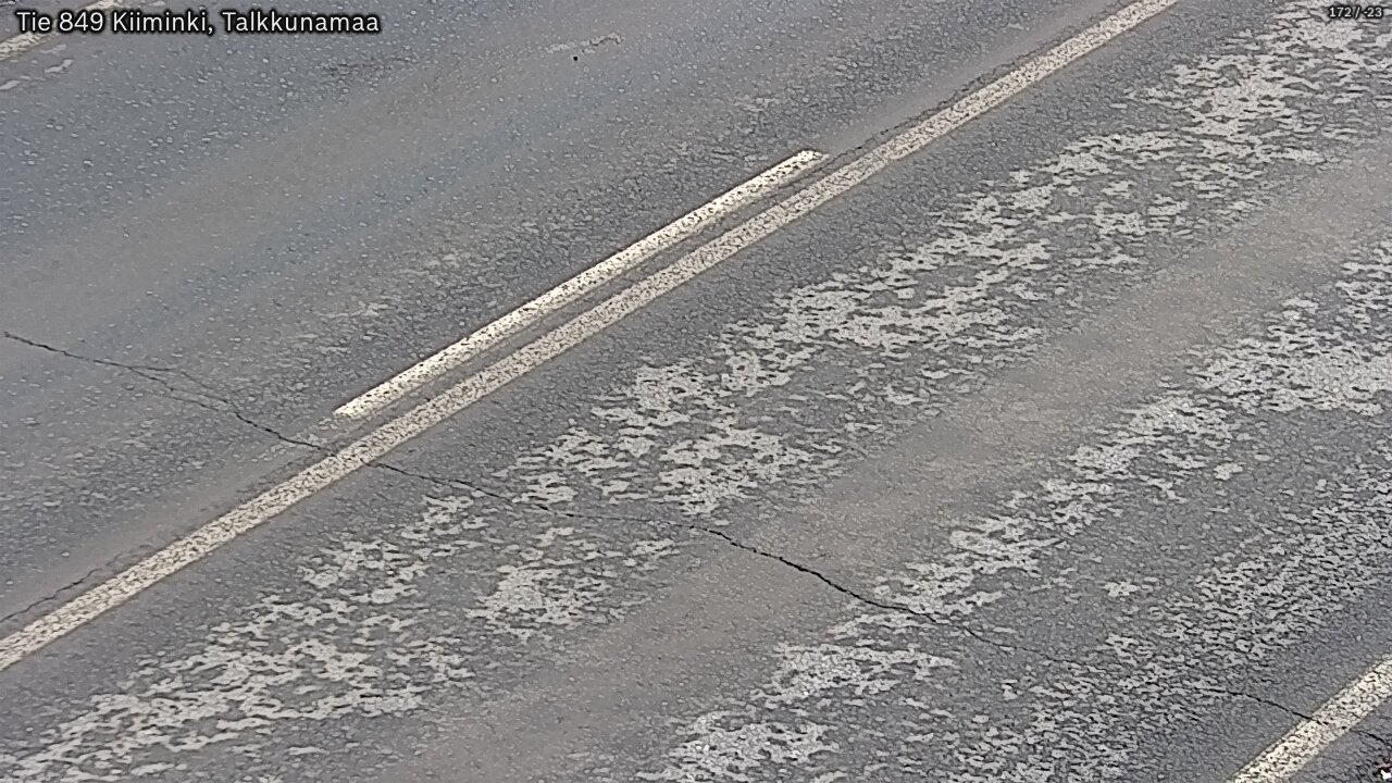 Weather Camera Image Road 849 Kiiminki, Talkkunamaa, Oulu, Pohjois-Pohjanmaa