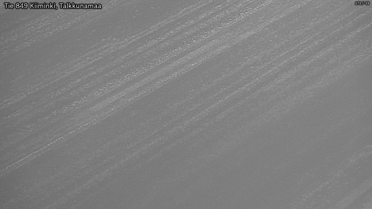 Weather Camera Image Road 849 Kiiminki, Talkkunamaa, Oulu, Pohjois-Pohjanmaa