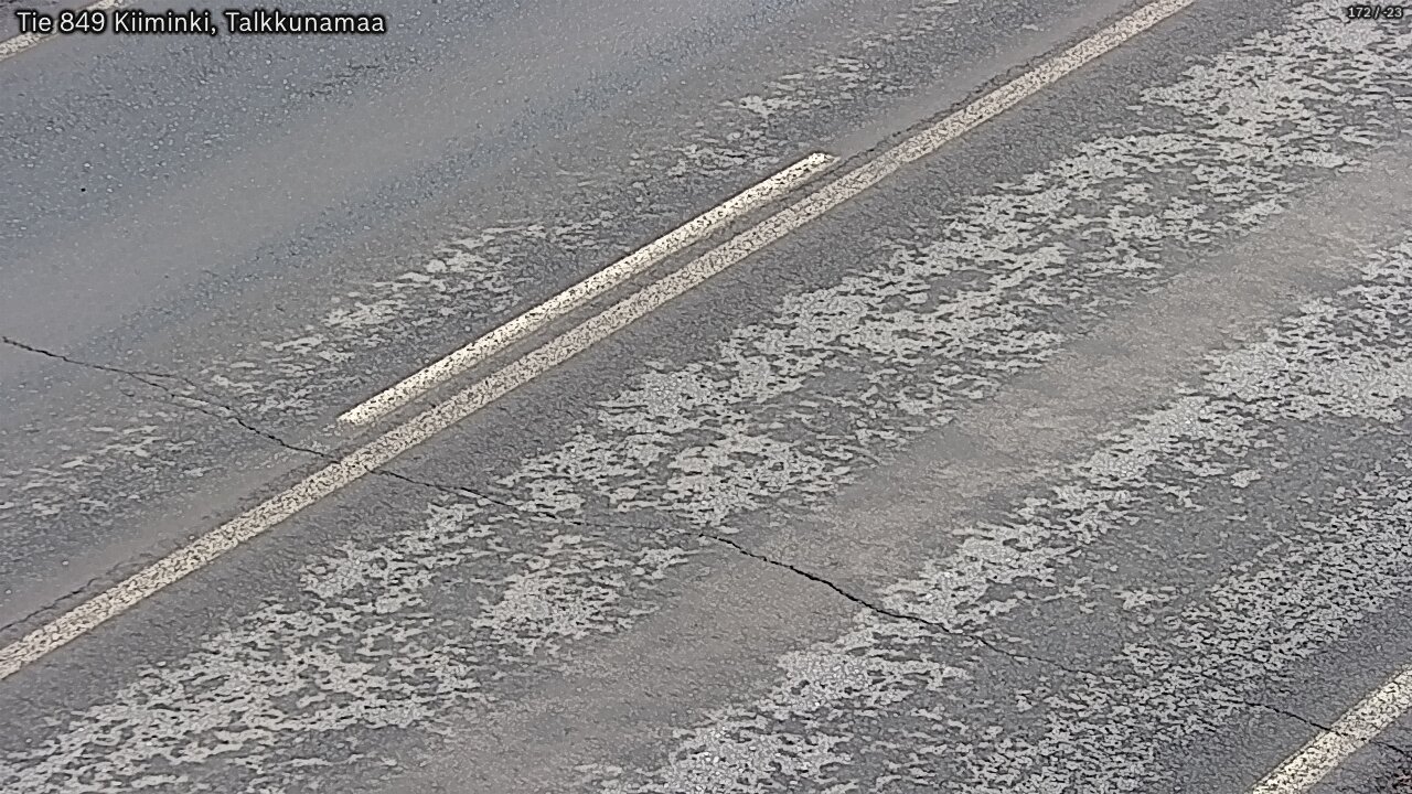 Weather Camera Image Road 849 Kiiminki, Talkkunamaa, Oulu, Pohjois-Pohjanmaa