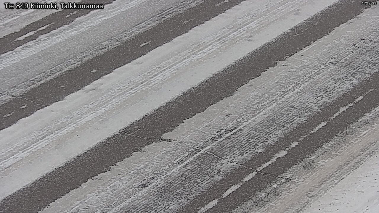 Kelikamerat Kuva Tie 849 Kiiminki, Talkkunamaa, Oulu, Pohjois-Pohjanmaa