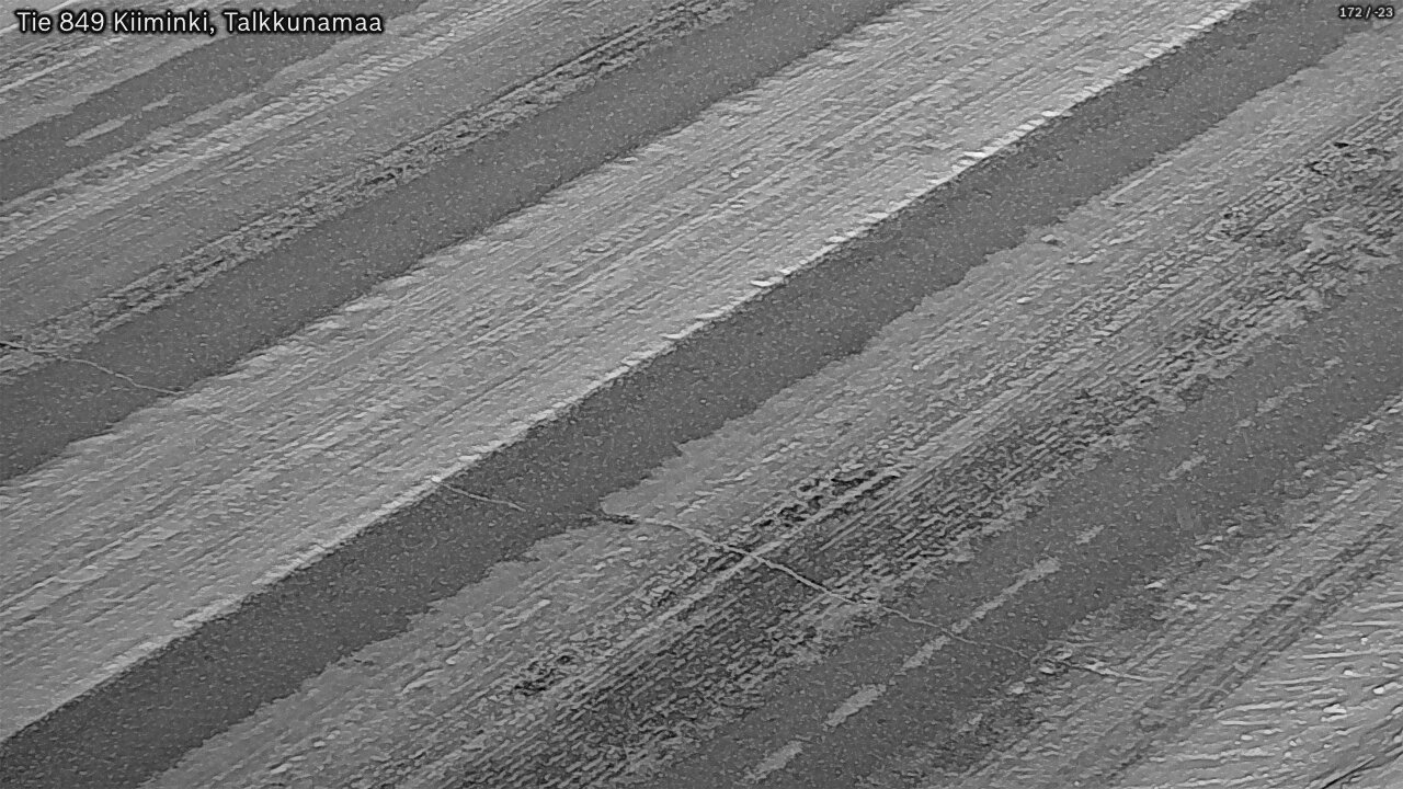 Weather Camera Image Road 849 Kiiminki, Talkkunamaa, Oulu, Pohjois-Pohjanmaa