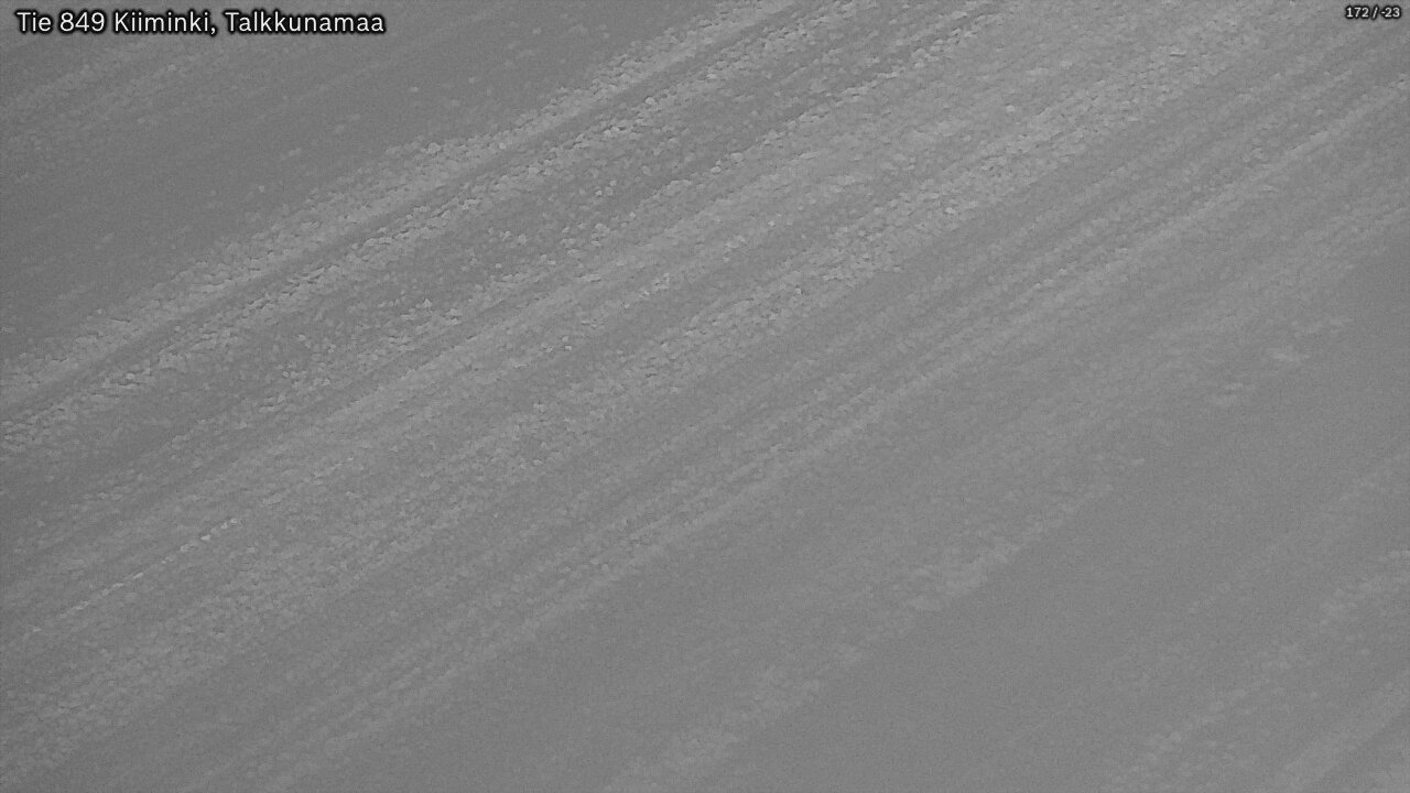 Weather Camera Image Road 849 Kiiminki, Talkkunamaa, Oulu, Pohjois-Pohjanmaa
