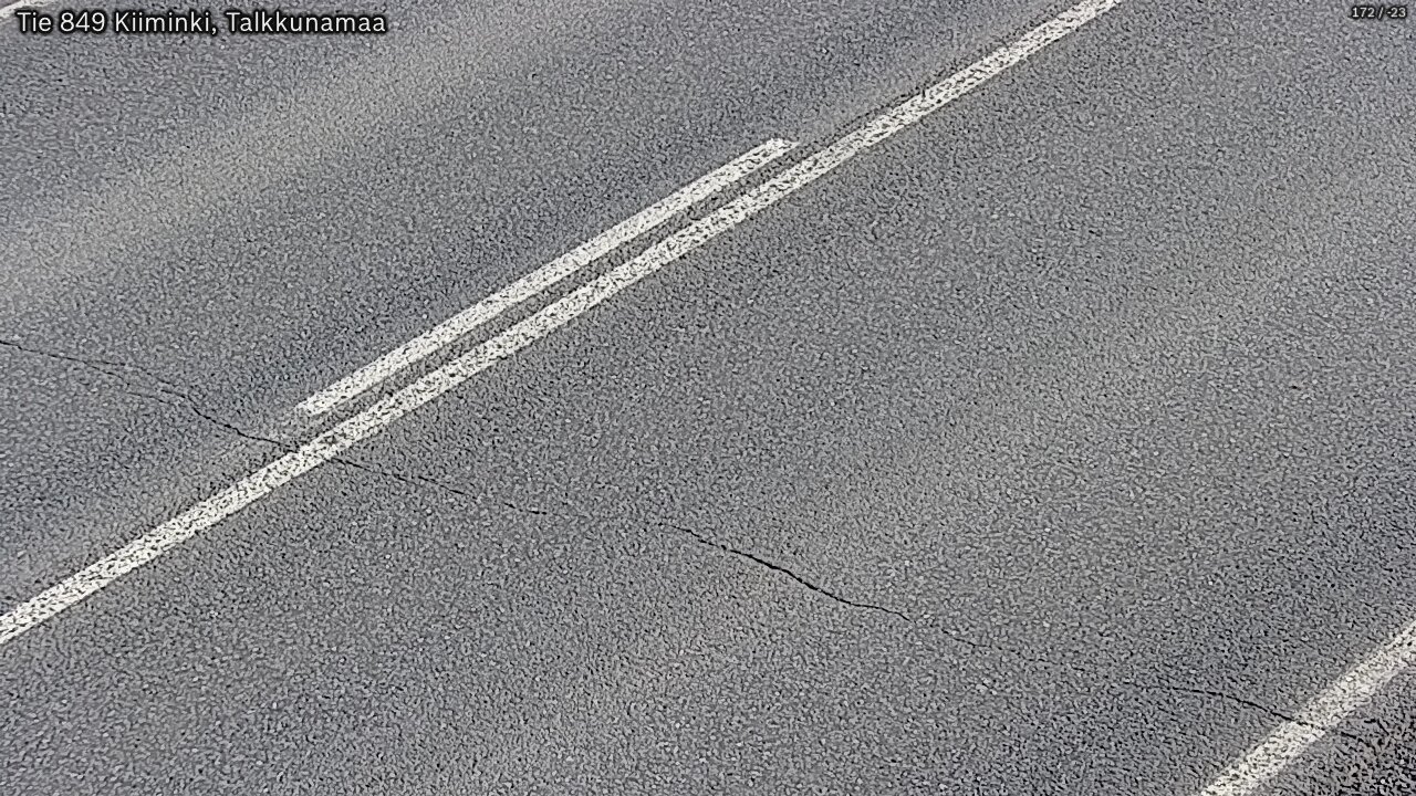 Weather Camera Image Väg 849 Kiiminki, Talkkunamaa, Oulu, Pohjois-Pohjanmaa