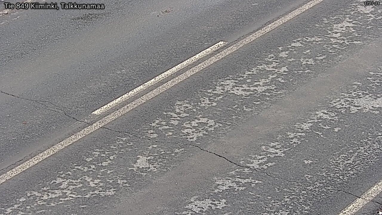 Weather Camera Image Road 849 Kiiminki, Talkkunamaa, Oulu, Pohjois-Pohjanmaa