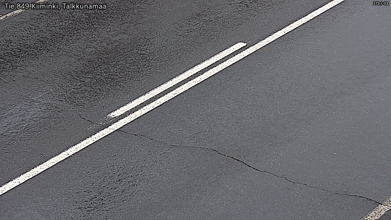 Weather Camera Image Road 849 Kiiminki, Talkkunamaa, Oulu, Pohjois-Pohjanmaa