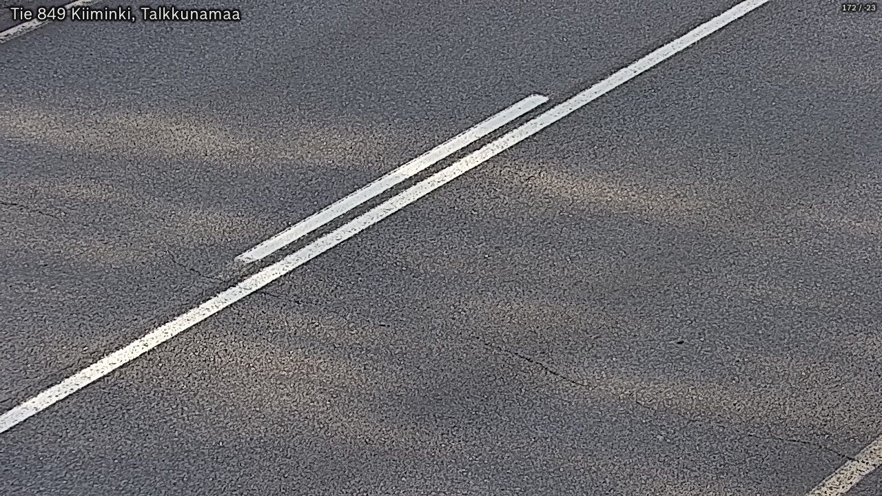 Weather Camera Image Road 849 Kiiminki, Talkkunamaa, Oulu, Pohjois-Pohjanmaa