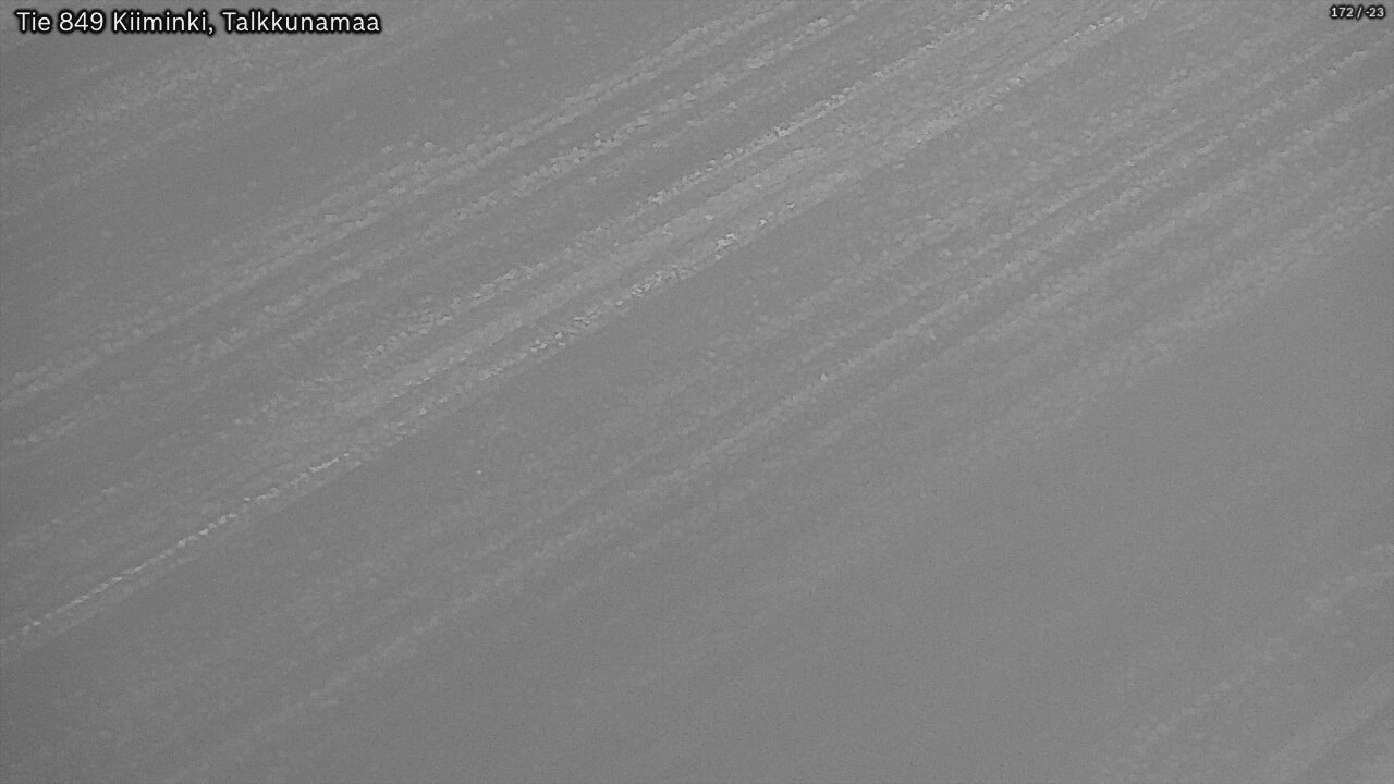 Weather Camera Image Road 849 Kiiminki, Talkkunamaa, Oulu, Pohjois-Pohjanmaa