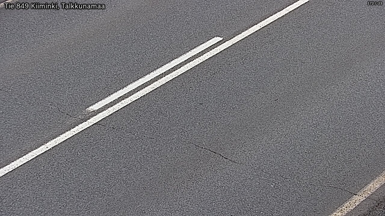 Weather Camera Image Road 849 Kiiminki, Talkkunamaa, Oulu, Pohjois-Pohjanmaa