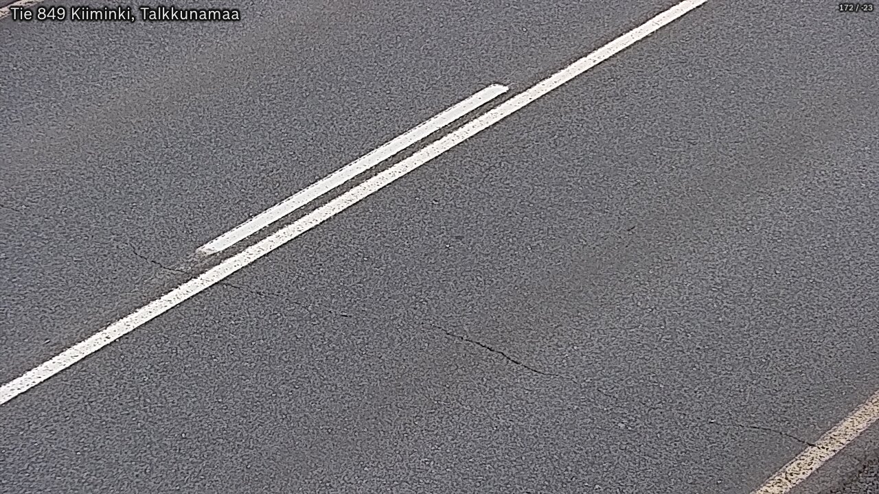 Weather Camera Image Road 849 Kiiminki, Talkkunamaa, Oulu, Pohjois-Pohjanmaa