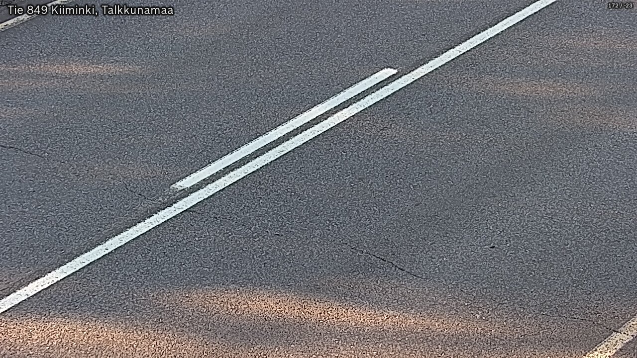 Weather Camera Image Road 849 Kiiminki, Talkkunamaa, Oulu, Pohjois-Pohjanmaa