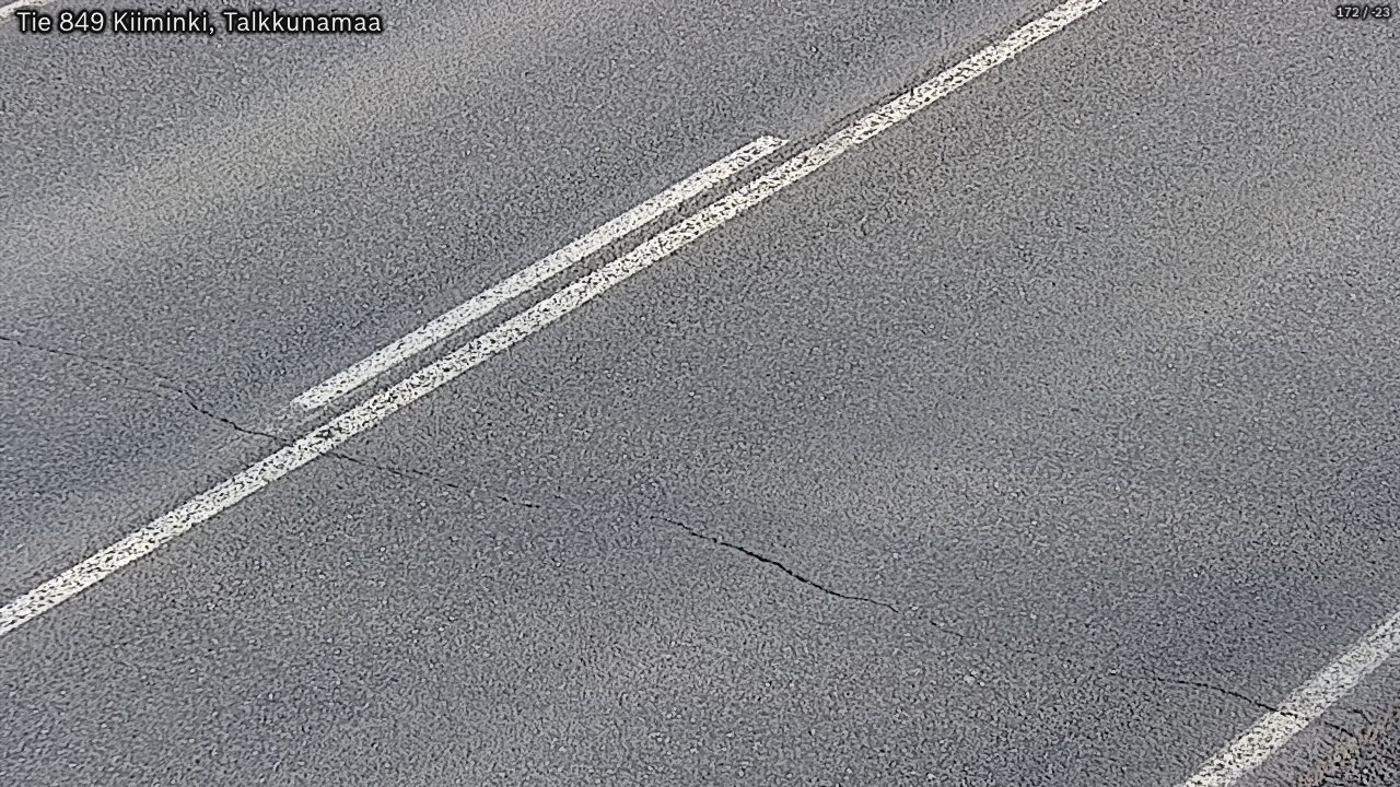 Weather Camera Image Väg 849 Kiiminki, Talkkunamaa, Oulu, Pohjois-Pohjanmaa