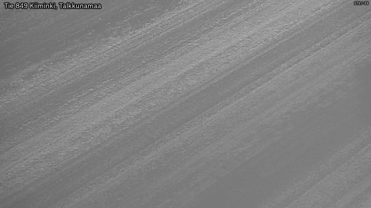 Weather Camera Image Road 849 Kiiminki, Talkkunamaa, Oulu, Pohjois-Pohjanmaa