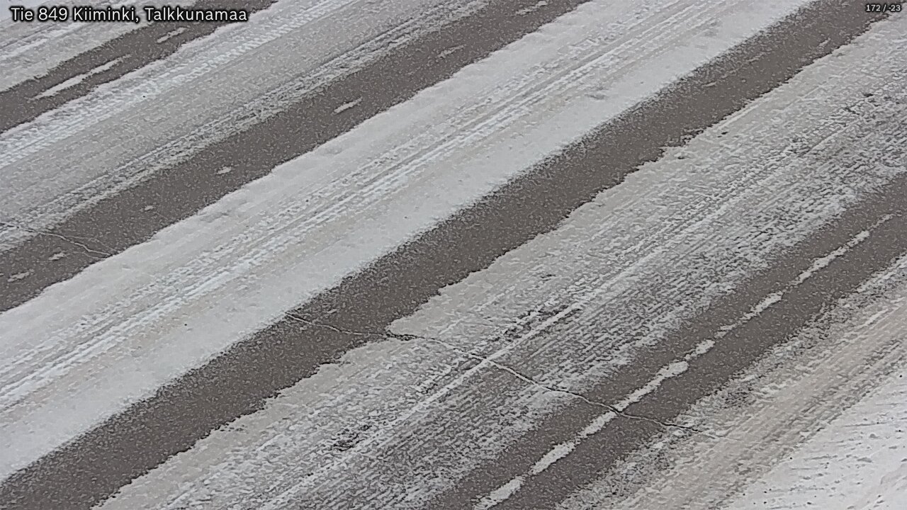 Kelikamerat Kuva Tie 849 Kiiminki, Talkkunamaa, Oulu, Pohjois-Pohjanmaa