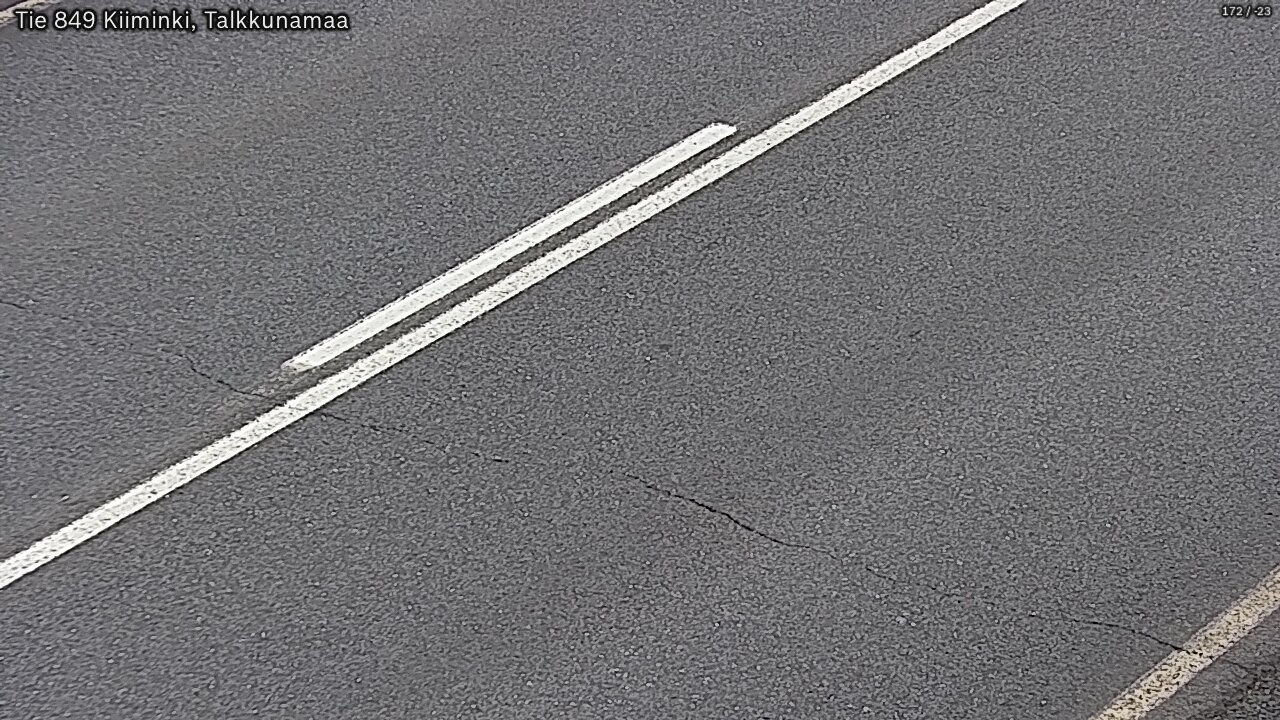 Weather Camera Image Road 849 Kiiminki, Talkkunamaa, Oulu, Pohjois-Pohjanmaa