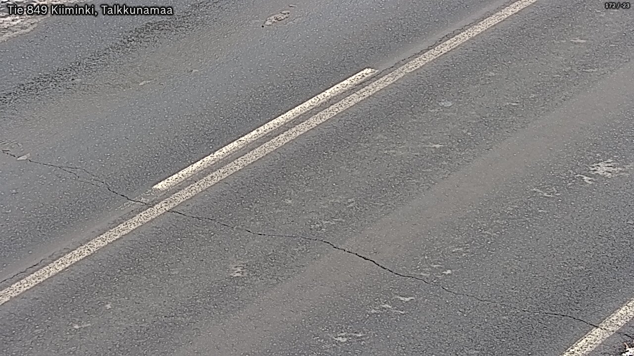 Weather Camera Image Road 849 Kiiminki, Talkkunamaa, Oulu, Pohjois-Pohjanmaa