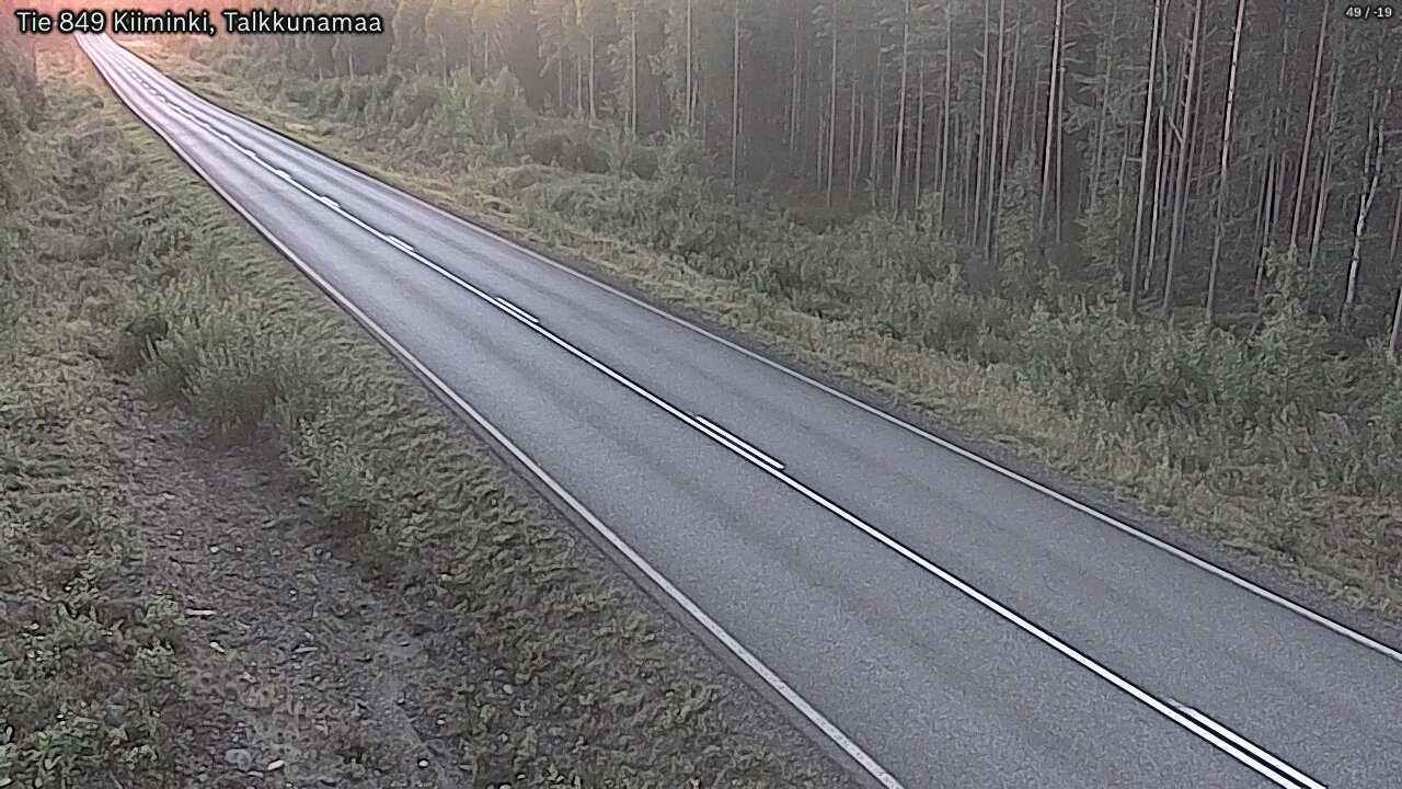 Kelikamerat Kuva Tie 849 Kiiminki, Talkkunamaa, Oulu, Pohjois-Pohjanmaa