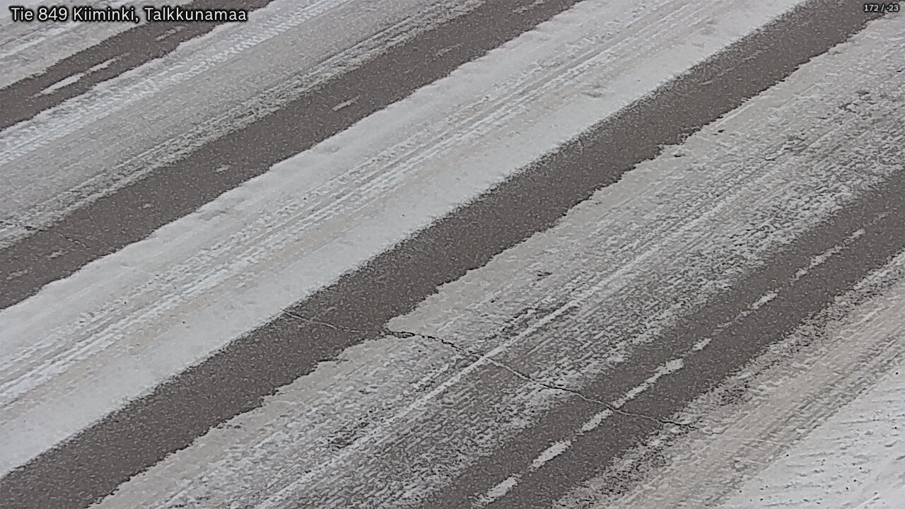 Weather Camera Image Road 849 Kiiminki, Talkkunamaa, Oulu, Pohjois-Pohjanmaa