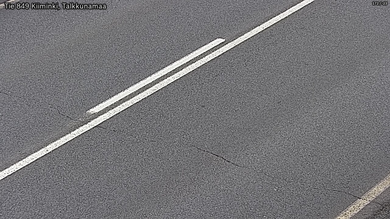 Weather Camera Image Road 849 Kiiminki, Talkkunamaa, Oulu, Pohjois-Pohjanmaa